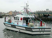 patrolowa łódź robocza