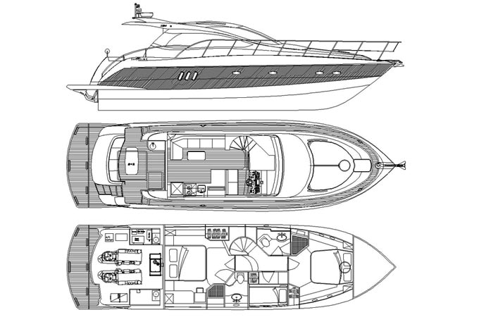 SSFconception de yacht x54ft