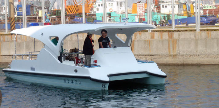 Eco Ships - Barco de passageiros movido a energia solar