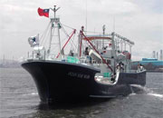 turch licht net vissersboot