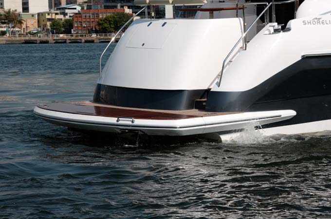 SSF x54ft yacht interior