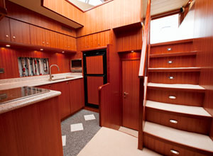 the yacht interior of SSF